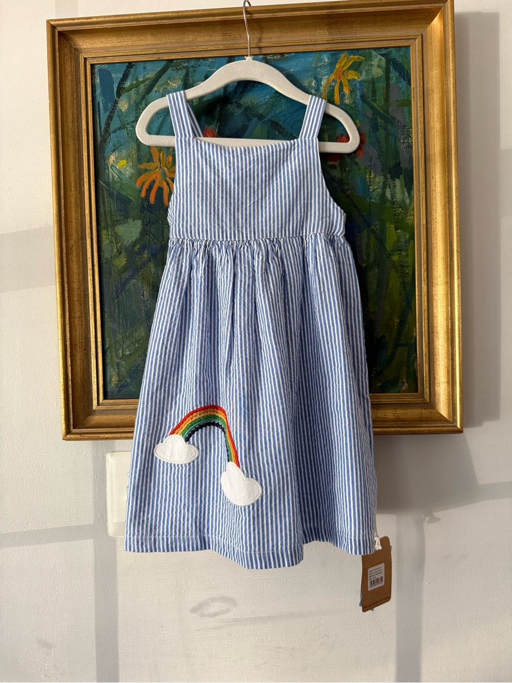 NWT Frugi Alma rainbow dress 5